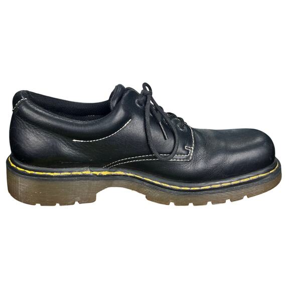 Vintage Dr. Martens Men’s Black Leather Lace Up Oxford Size US 13 main image 7